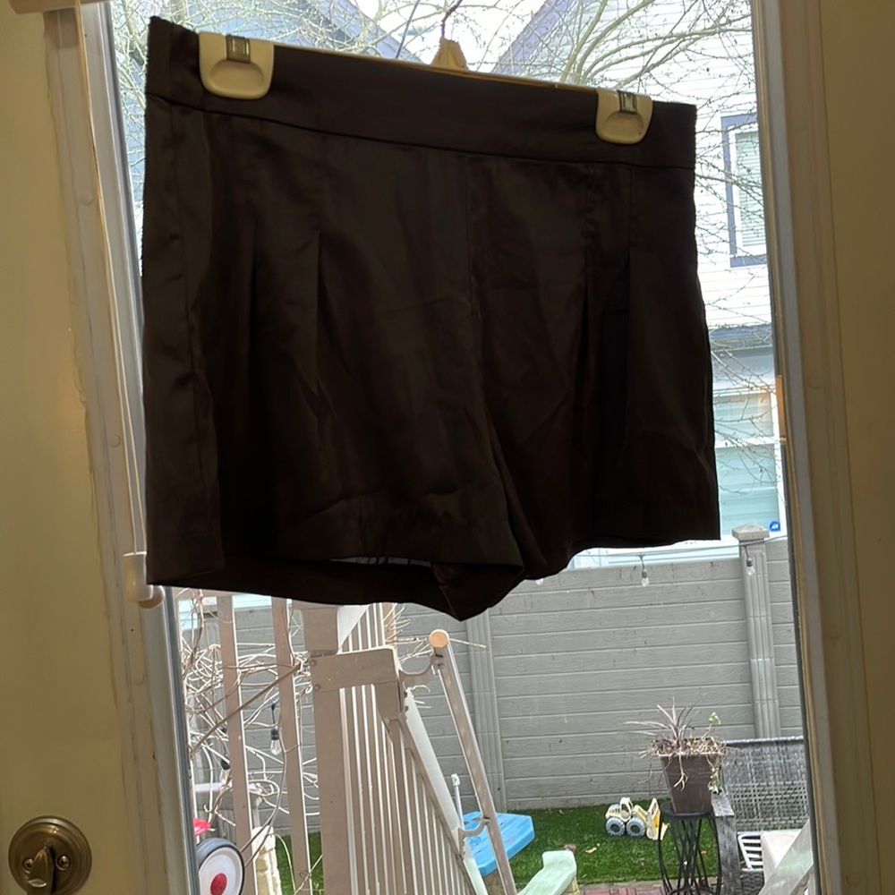 Satin shorts